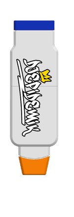 EPI-MIX injector-style USB with the DJ Epidemik logo